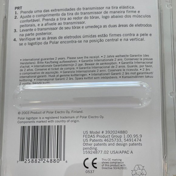 POLAR T31 TRANSMITTER ACCESSORY MODEL: #392024880 NEW IN PACKAGE - Picture 4 of 7